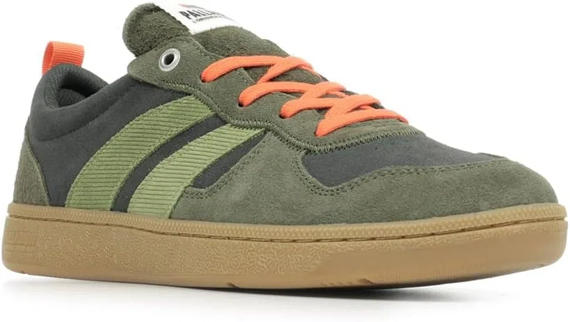 Кроссовки Palladium Unisex Pallacup Flame SD, Beluga Olive Night — фото 2