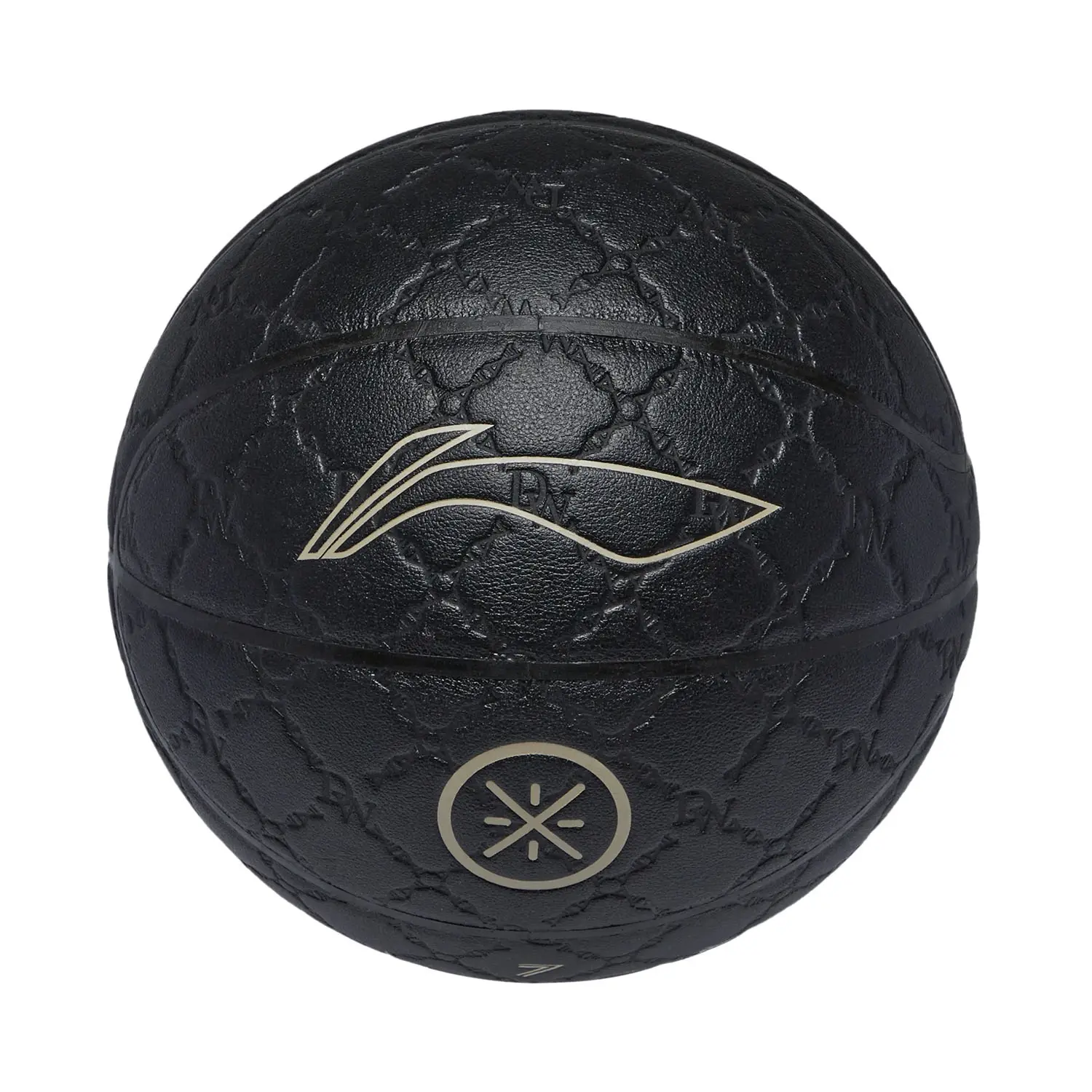 

LINING Размер 7 универсальный баскетбольный мяч для зала и улицы black