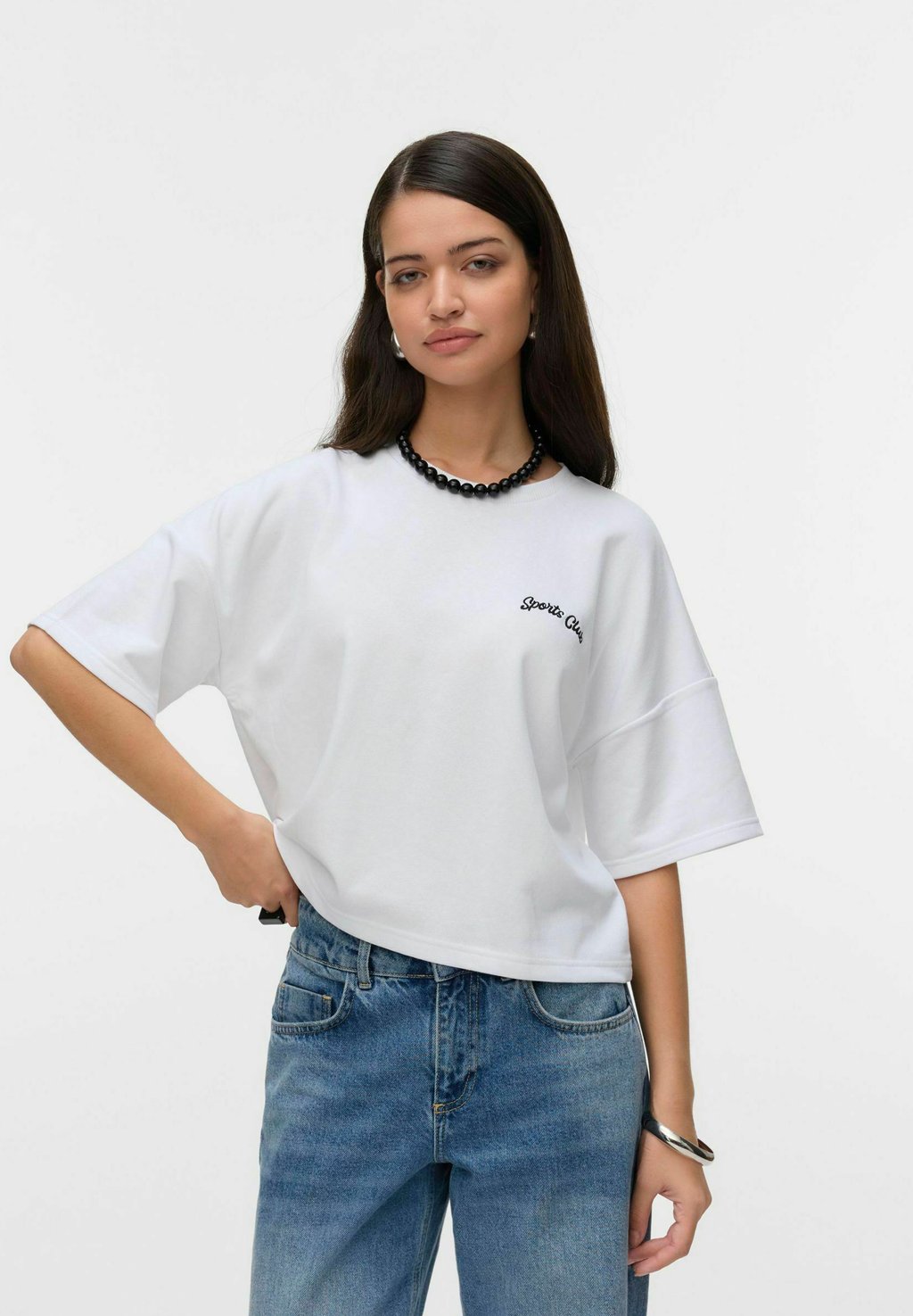 

Футболка с принтом Vero Moda, белый