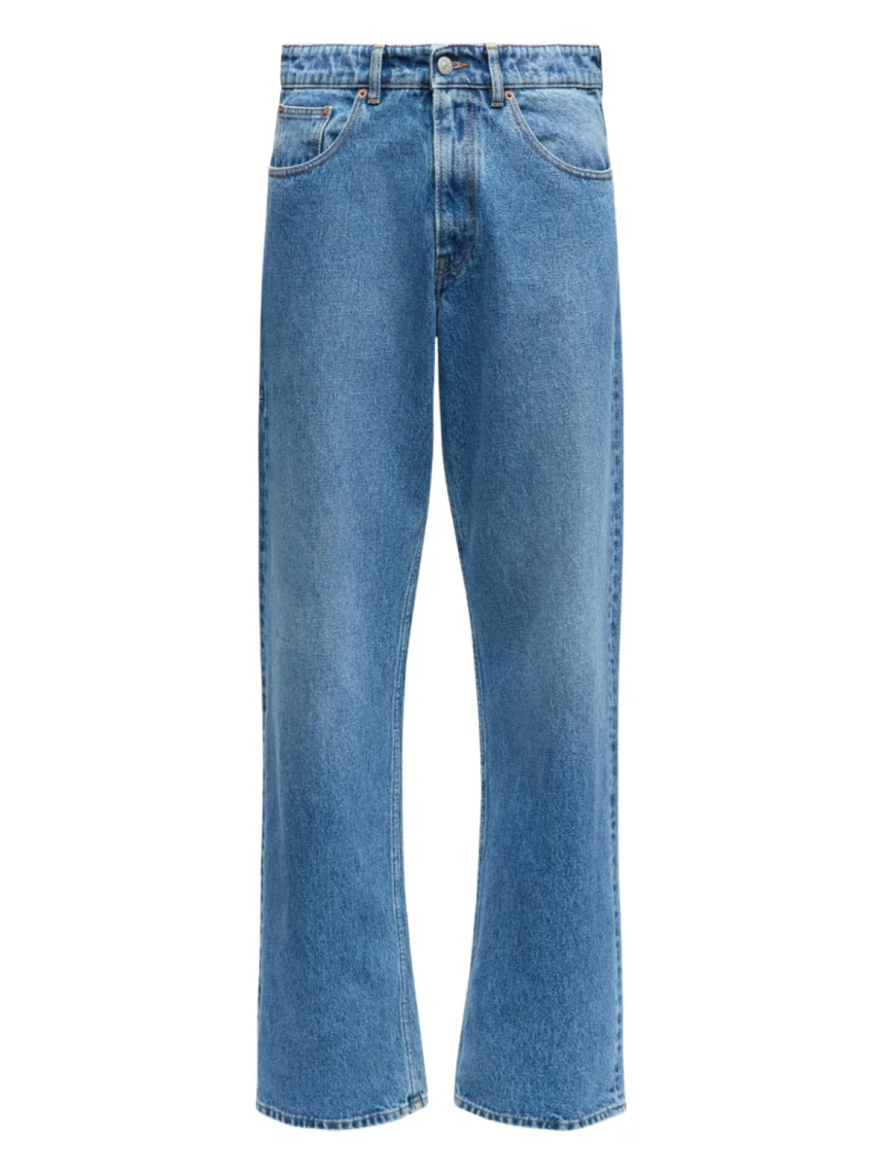 

MM6 Maison Margiela джинсы с карманами, синий