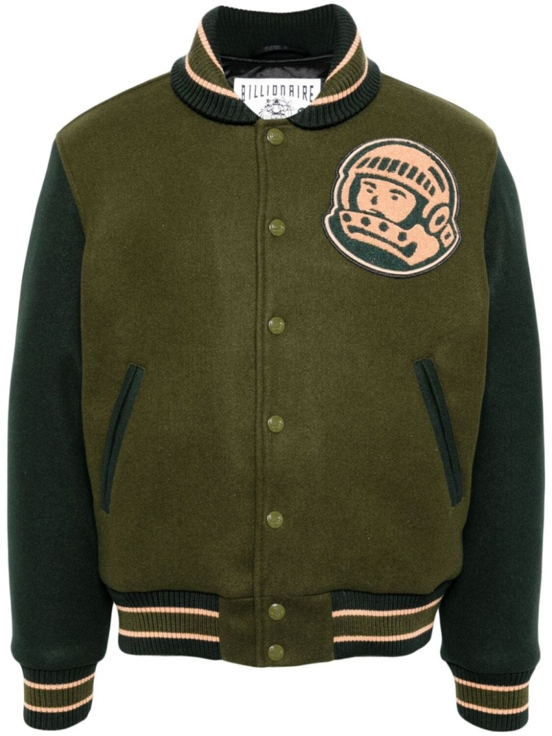 

Billionaire Boys Club бомбер Astro Head, зеленый