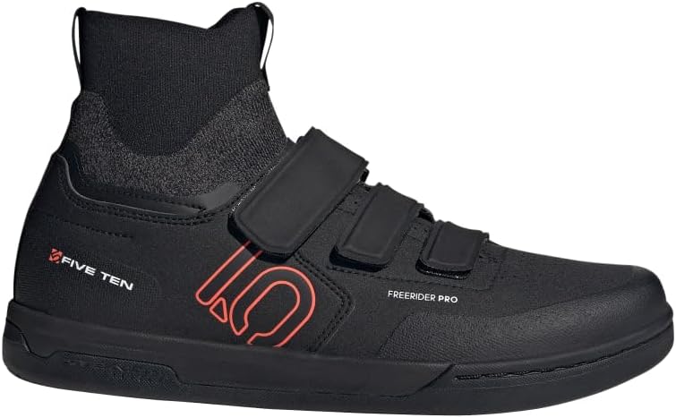 

Велосипедные кроссовки Adidas Унисекс, взрослые, Five Ten Freerider Pro с высокими берцами, черный/красный/серый