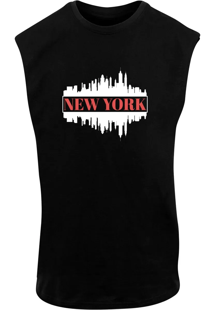 

Футболка Merchcode "Мужская футболка без рукавов Merchcode New York X", черный
