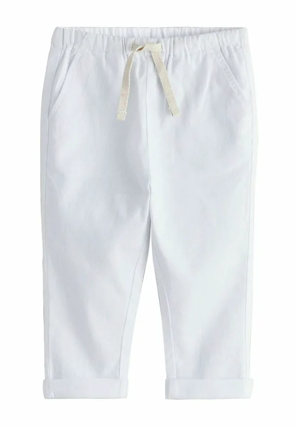 Брюки стандартного кроя из смешанной ткани Next, New White