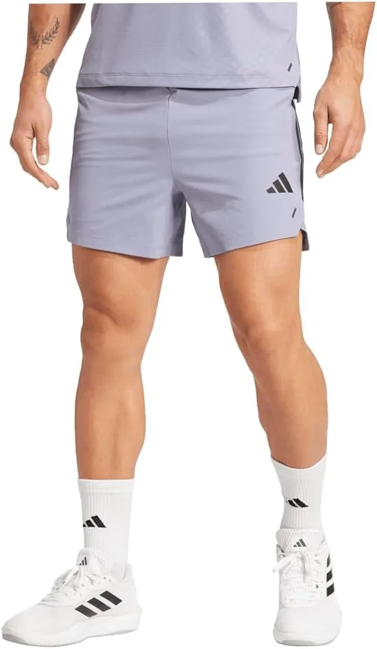 Мужские шорты adidas Power 3-Stripes Casual, фиолетовые — фото 2