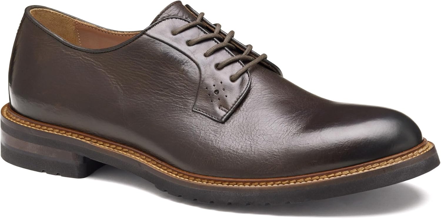 

Мужские оксфорды Johnston Murphy Hartford с простым носком Johnston & Murphy, коричневый