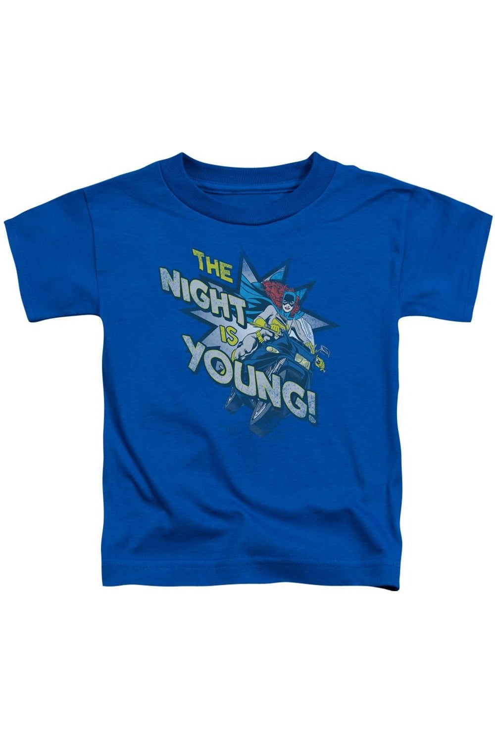 

DC Comics "Ночь еще молода" футболка с коротким рукавом для детей Gildan, синий