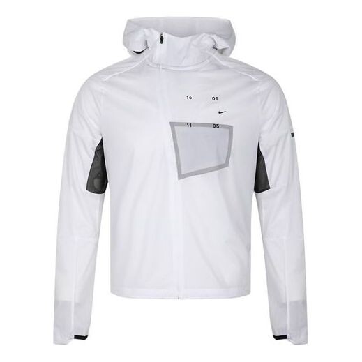 

Куртка men's tech pack running logo white jacket Nike, белый