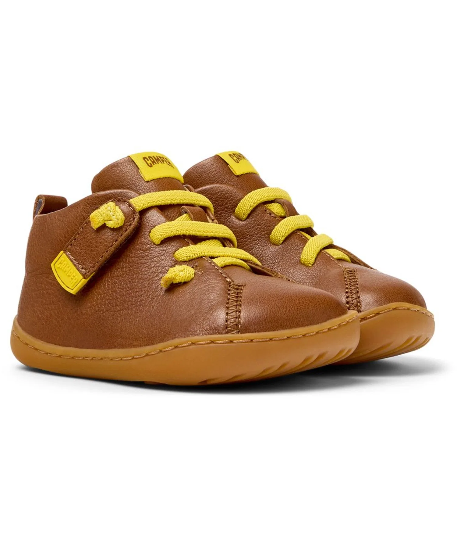 Детские кроссовки Camper PEU CAMI First Walker, для первых шагов, коричневые