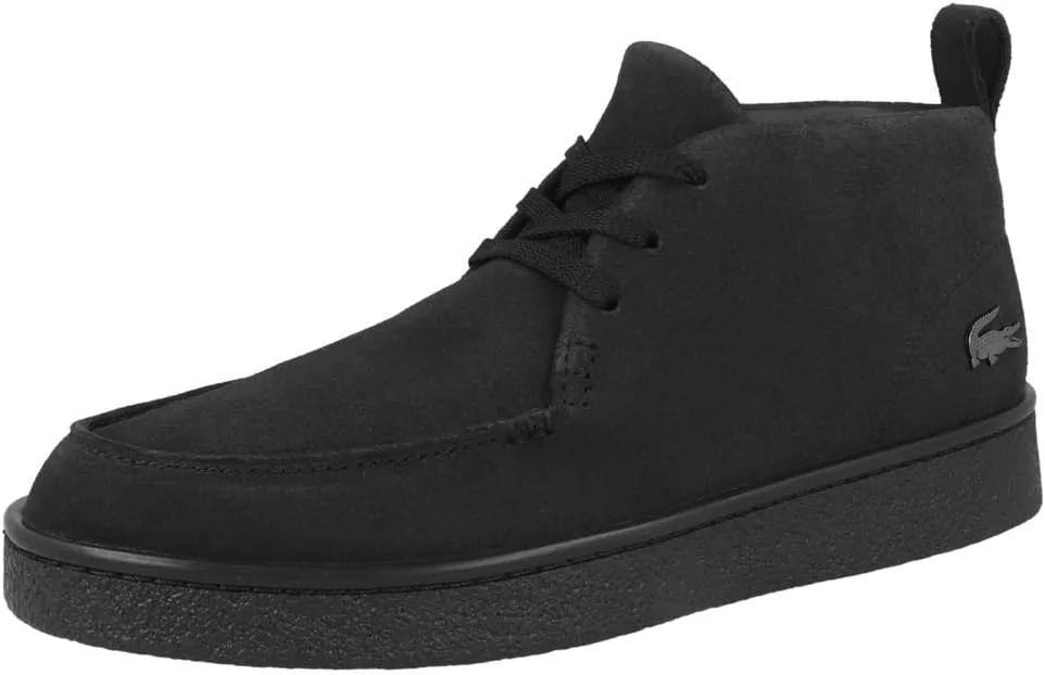 Мужские кроссовки Lacoste Mid Baseshot Chukka 2251, черный — фото 4