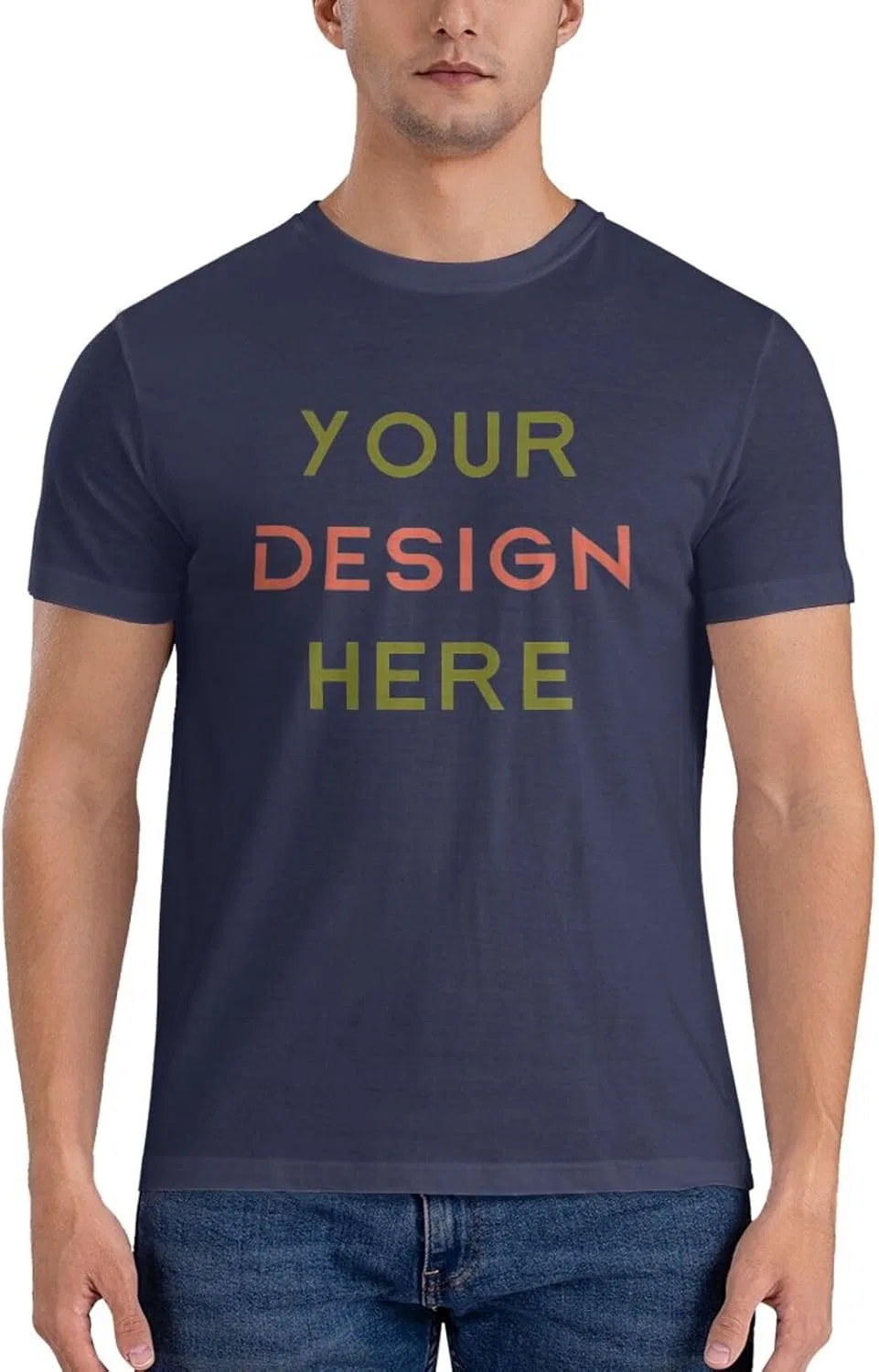 Футболка с дизайном, Navy Blue