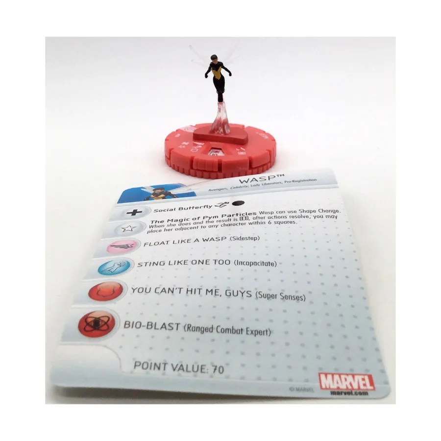 

Оса #008 (С), Marvel HeroClix - Civil War Organized Play - Singles