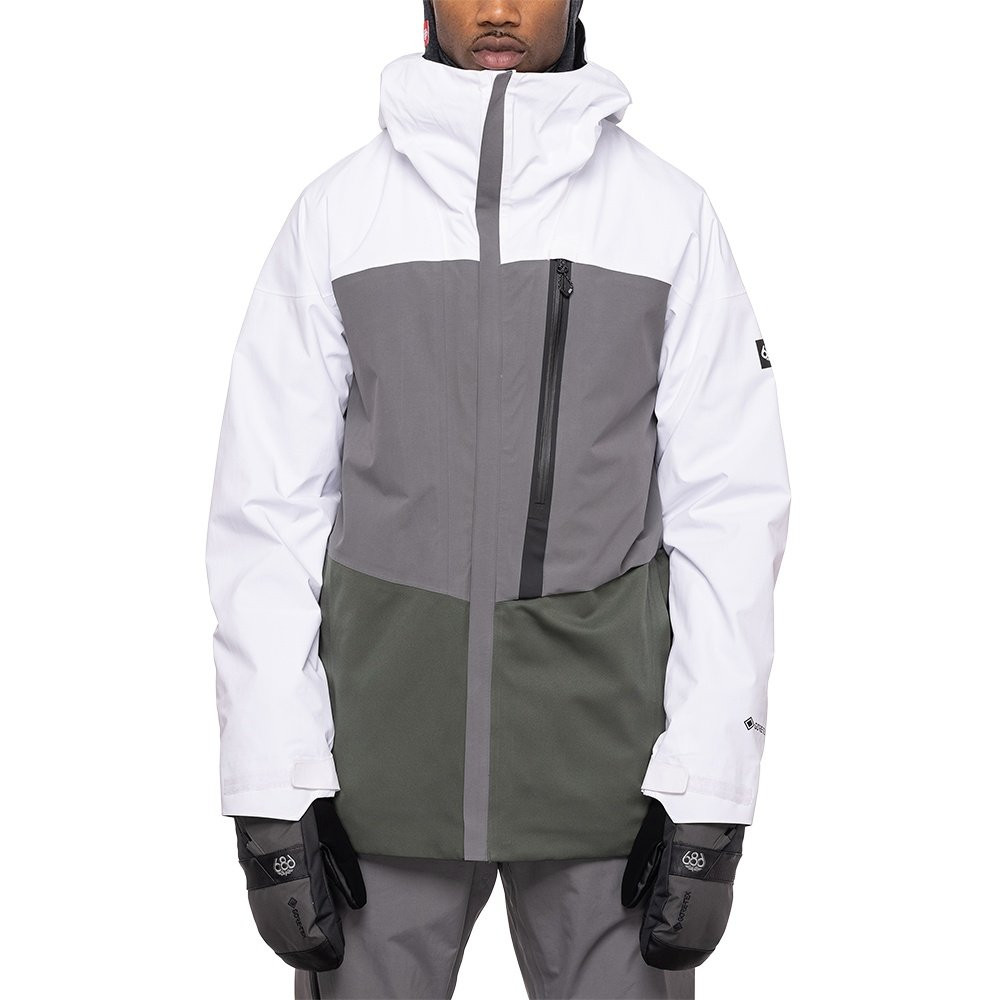 

Куртка для сноуборда 686 GORE-TEX GT Shell (мужская), White Colorblock