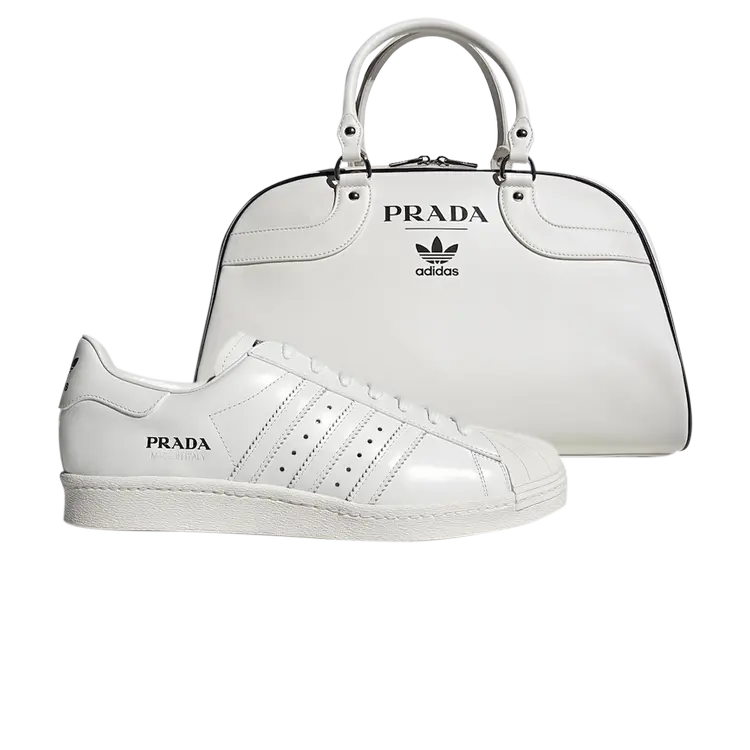 

Кроссовки Adidas Prada x Superstar, белый