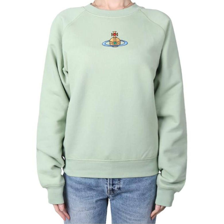 

Vivienne Westwood Свитшот женский зеленый