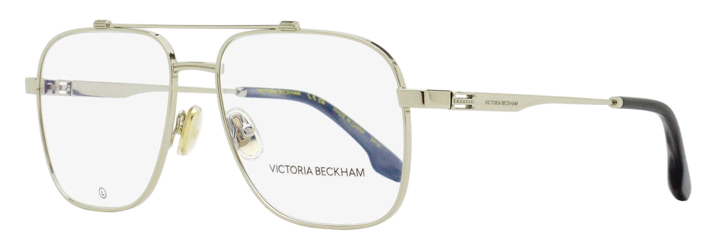 

Женские очки Victoria Beckham Navigator VB2138 040, серебристые, 56 мм Victoria Beckham, 040