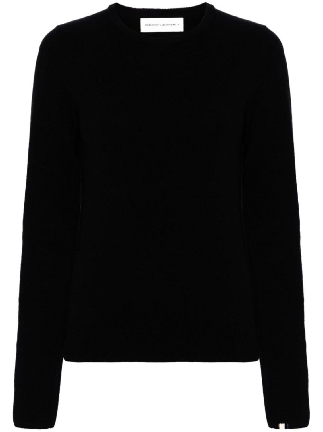

Extreme cashmere свитер в рубчик, черный