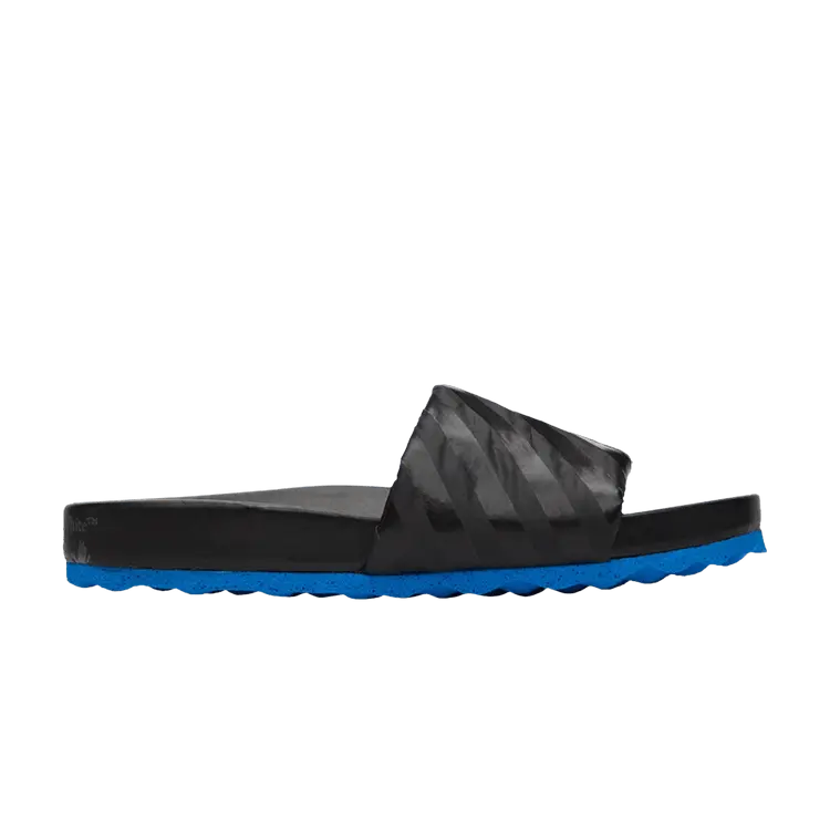 

Сандалии Off-White Off-White Sliders 'Diagonal Stripes - Black Blue', черный