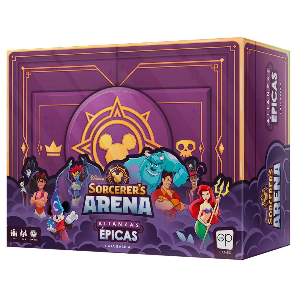 

Детская настольная игра Asmodee Disney SorcererВґs Arena Epic Alliances, мультиколор