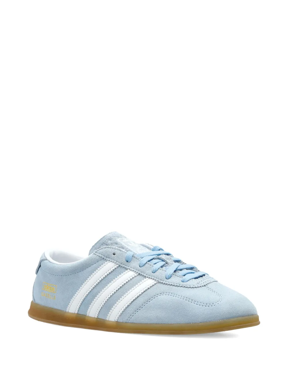 Замшевые кроссовки Gazelle Adidas, синий — фото 2