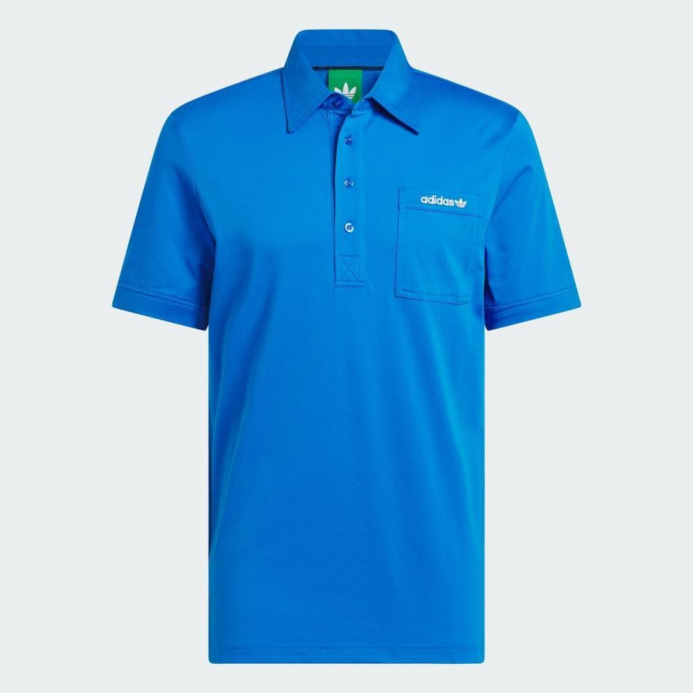 Футболка с нагрудным карманом и коротким рукавом Adidas, blue — фото 4