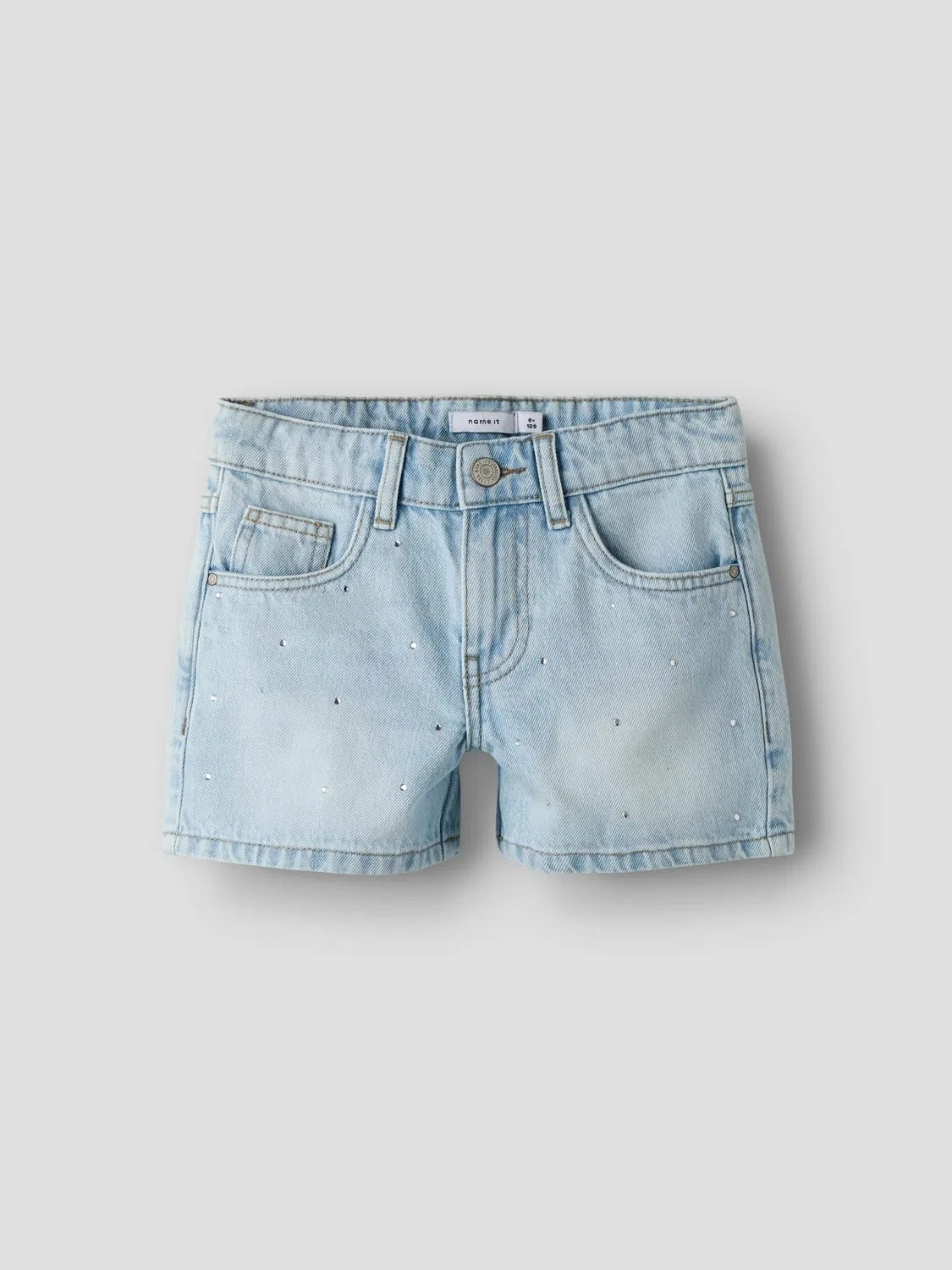 Шорты джинсовые, Name it, light blue denim — фото 3