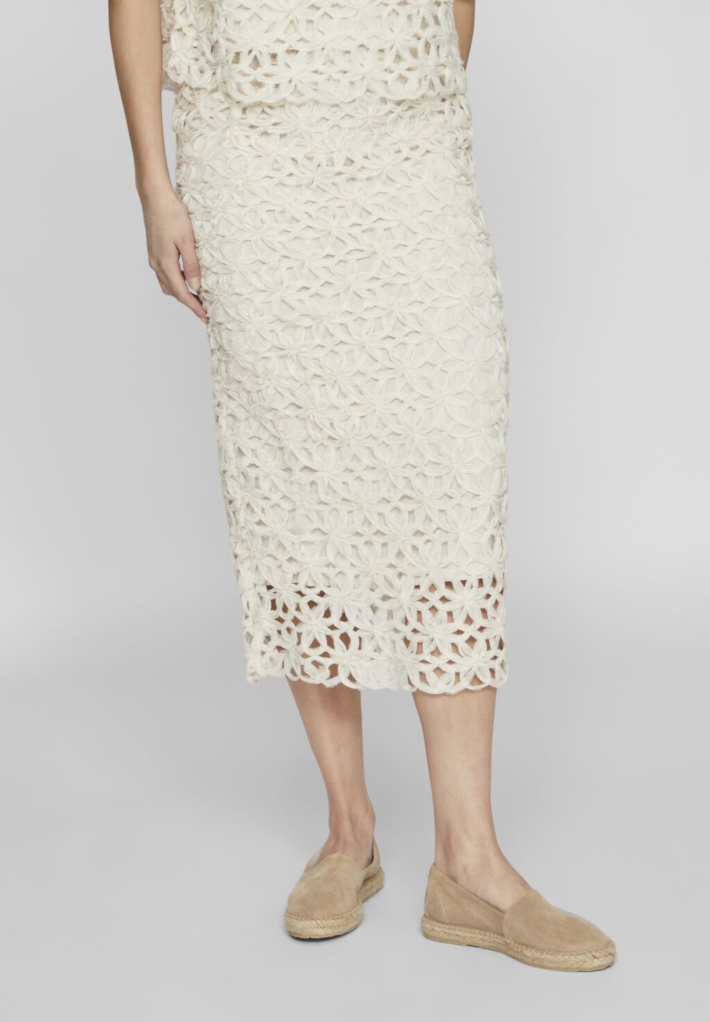 

Юбка-карандаш VISHINA MIDI SKIRT VILA ROUGE, кремовый