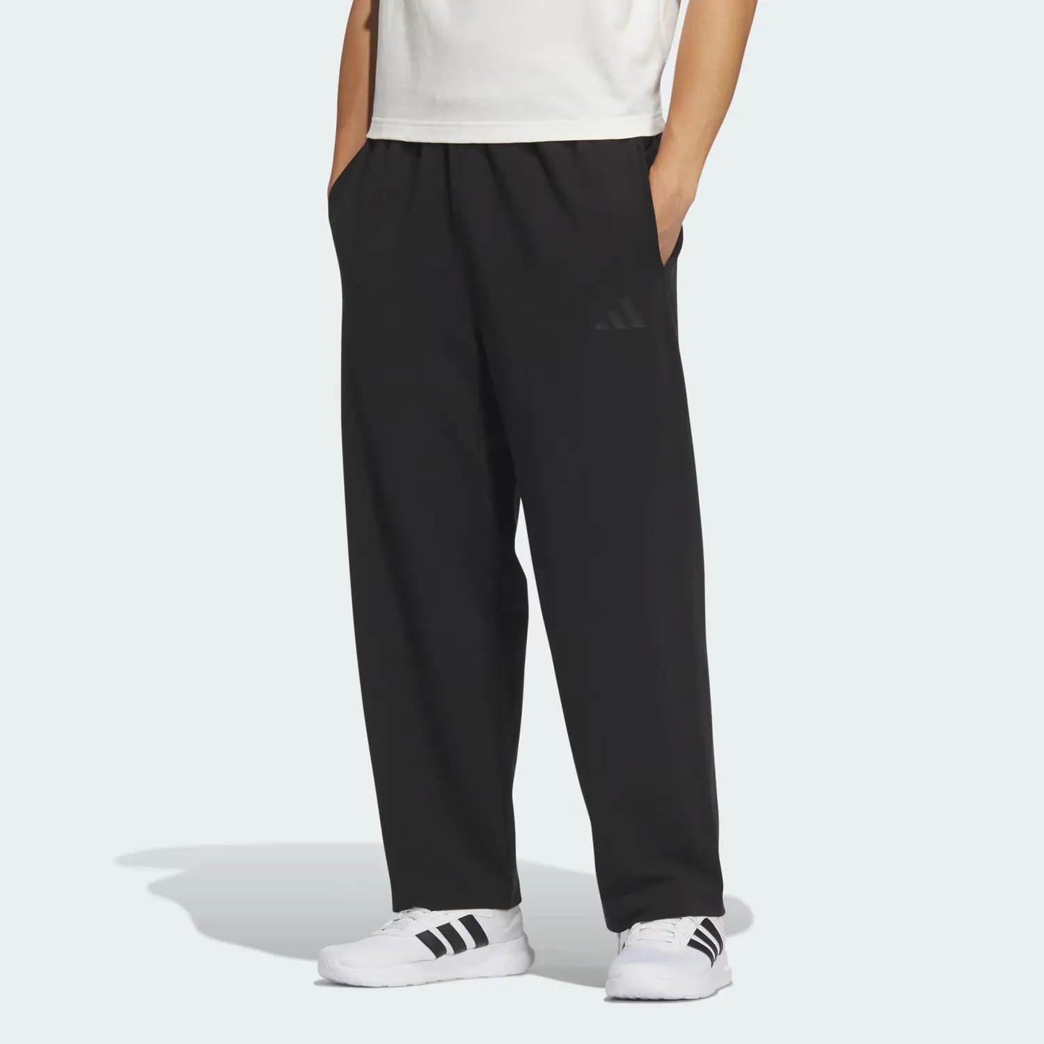 Трикотажные джоггеры Lounge KNIT Adidas, черный — фото 3