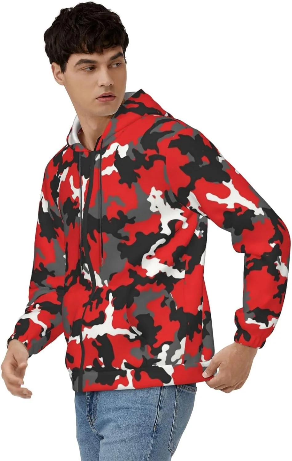 

Мужской худи с капюшоном Casual Long Sleeve KATVEESC