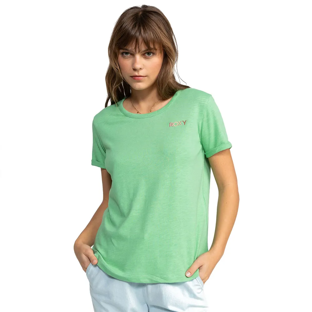 

Футболка Roxy Saturdaze Ss Tee, зеленый
