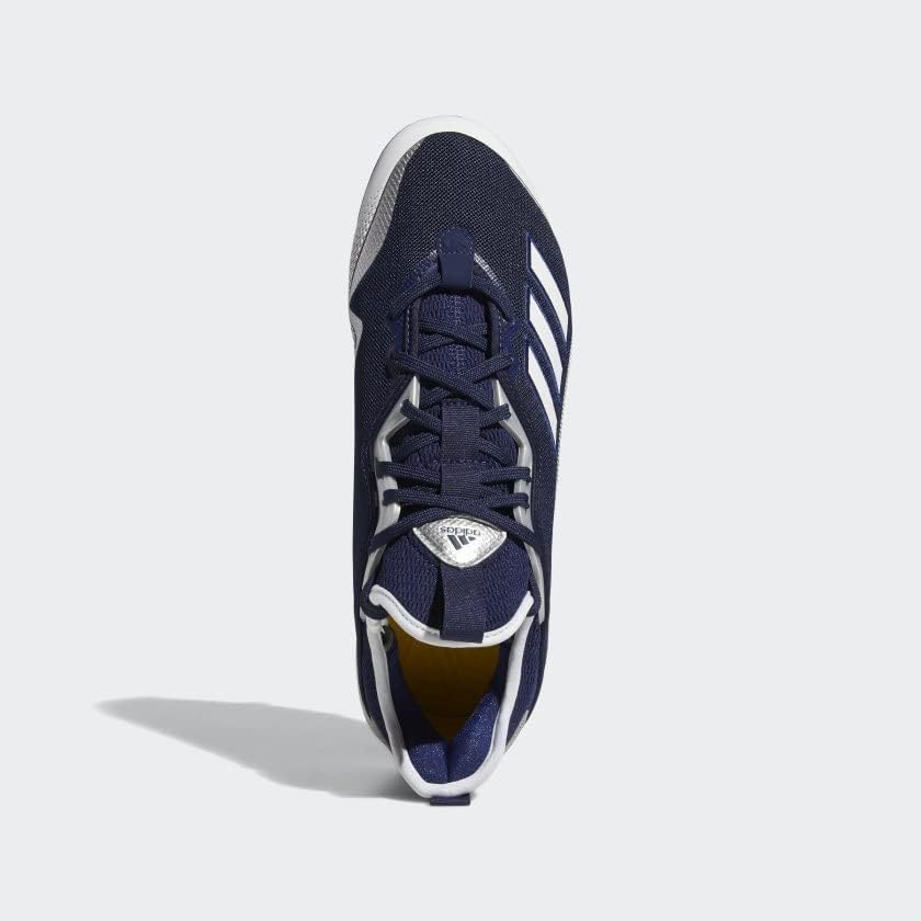 Мужские бейсбольные кроссовки Adidas FV9348, белый/синий/темно-синий — фото 3