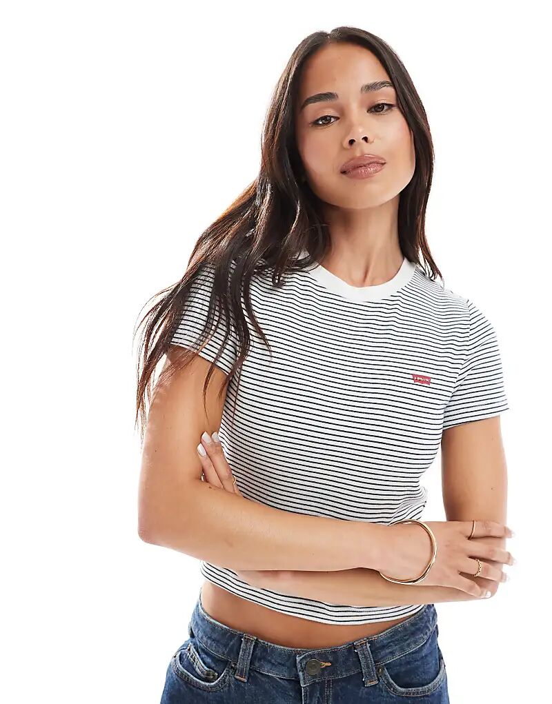 

Спортивная футболка Levi's Essential с логотипом в полоску