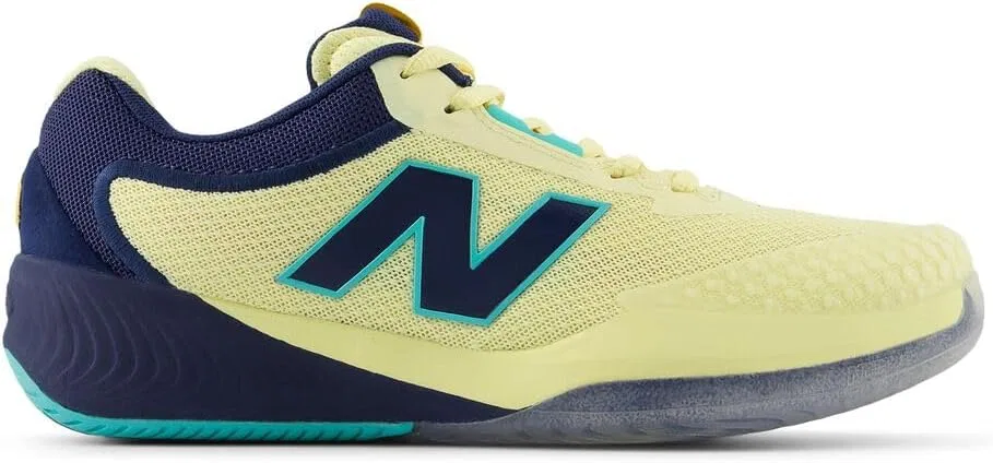 Кроссовки для тенниса New Balance FuelCell 996 V6, Parchment/Nb Navy — фото 3