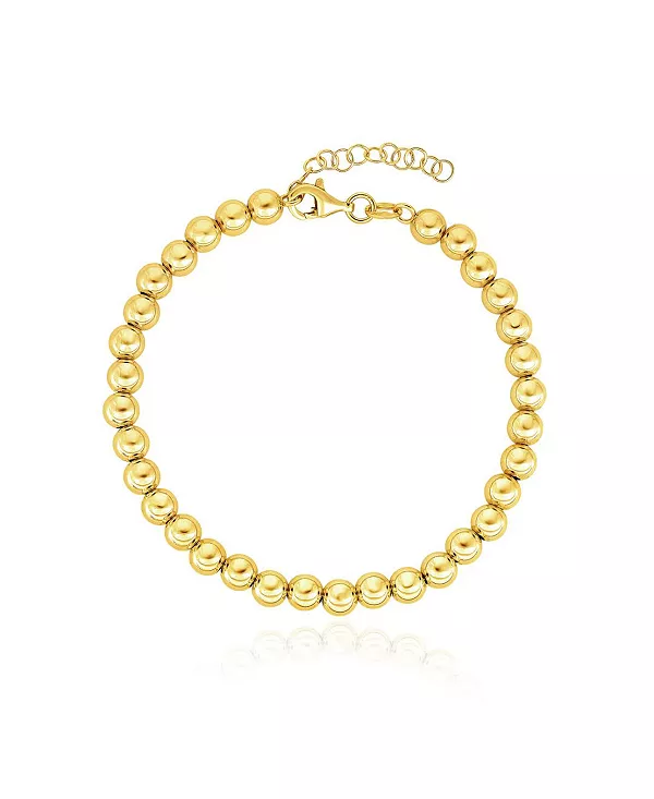 

Браслет из крупных золотых бусин, 14-каратное золото The Lovery, gold