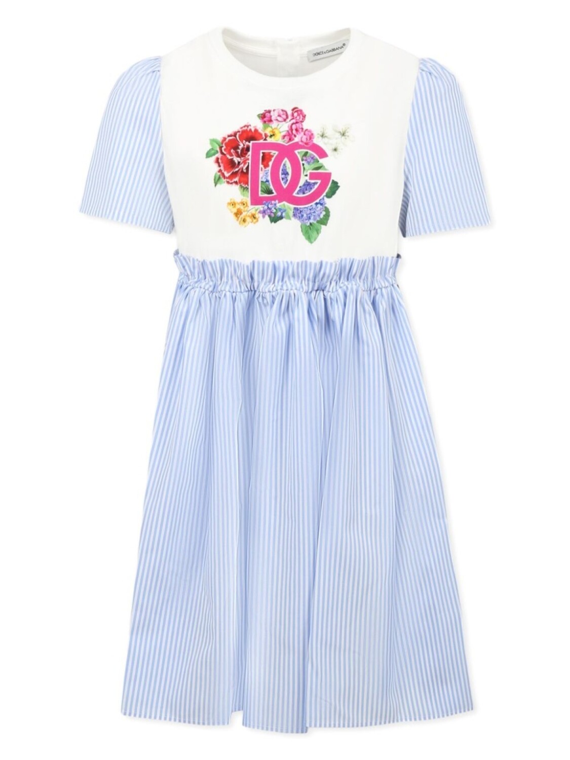 

Dolce & Gabbana Kids платье со вставками, синий