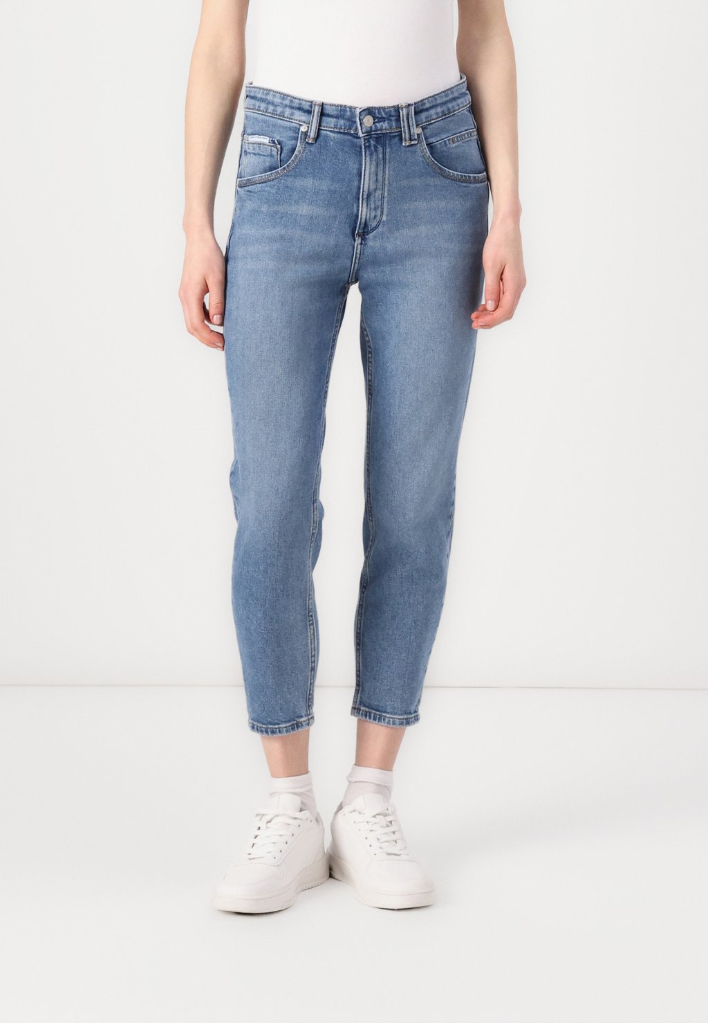 

Джинсы облегающего кроя TROUSERS MID WAIST TAPERED LEG Marc O'Polo DENIM, деним