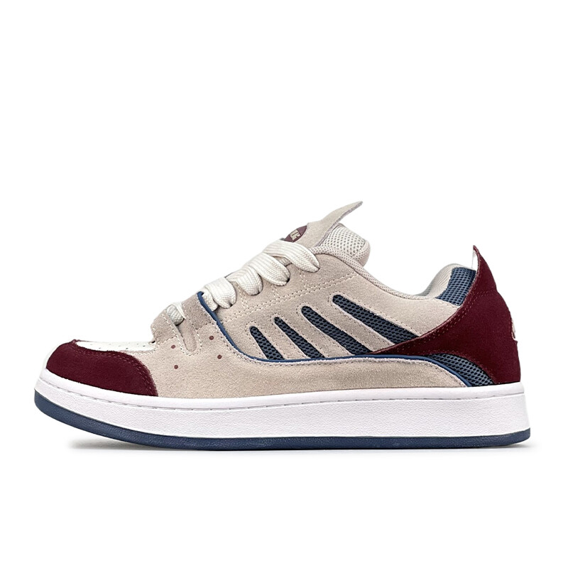 

Кроссовки LuzaoT SUPER DRAG Skateboarding Shoes Unisex Low-top White, серый