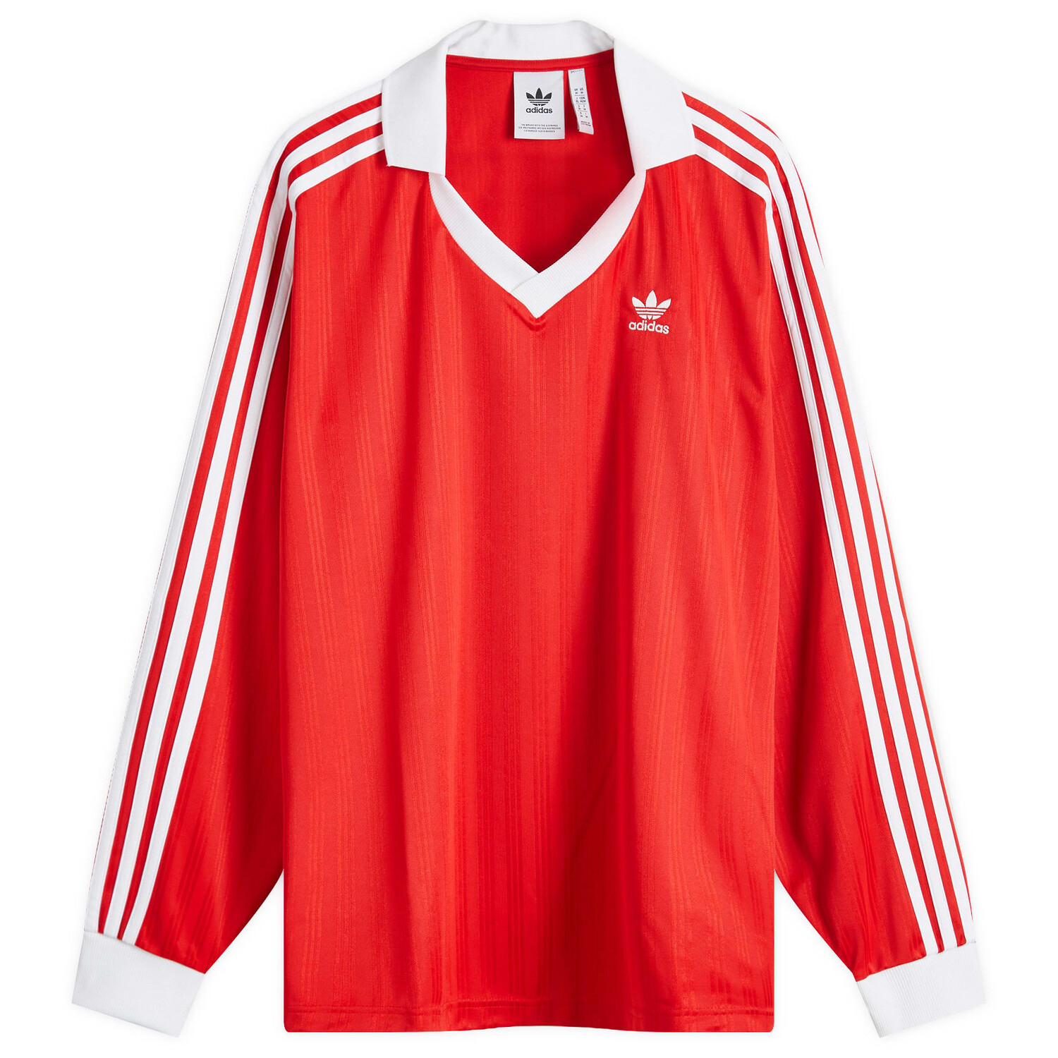 

Футболка Adidas Pique Long Sleeve T-Shirt, цвет Betrack Toper Scarlet