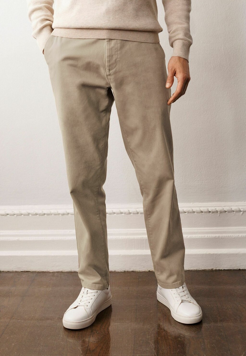

Чиносы Slim Fit Next, цвет mottled beige