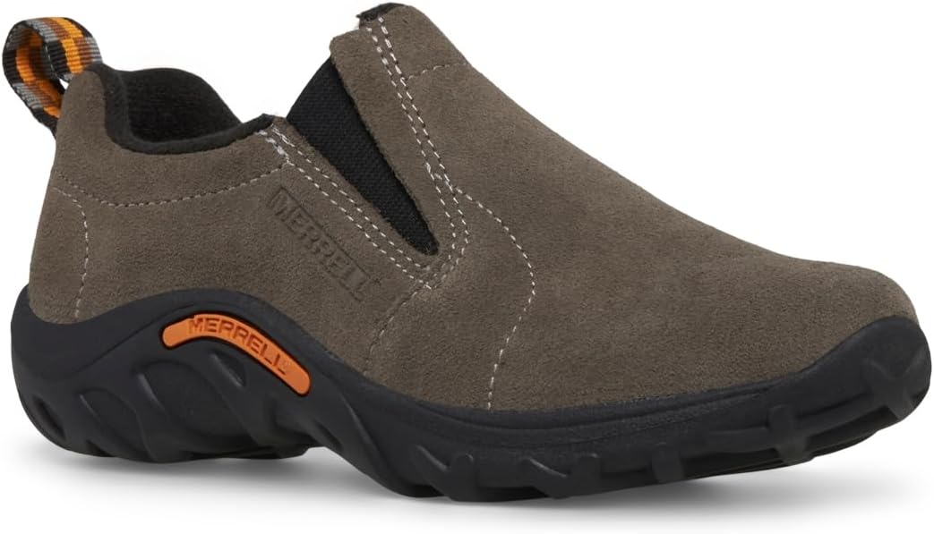 Детские кожаные кроссовки Jungle Moc Merrell, Big Kid (8-12 Years) Gunsmoke — фото 3