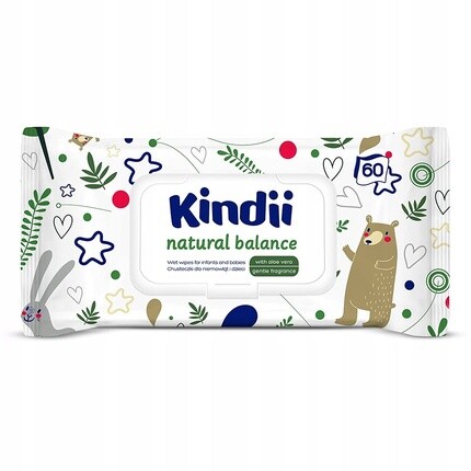 

Cleanic Chusteil Natural Balance 60 шт., Kindii
