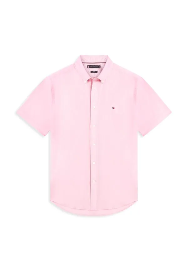 Рубашка с коротким рукавом из поплина, стандартного кроя, модель th flex. Tommy Hilfiger, Classic Pink — фото 4