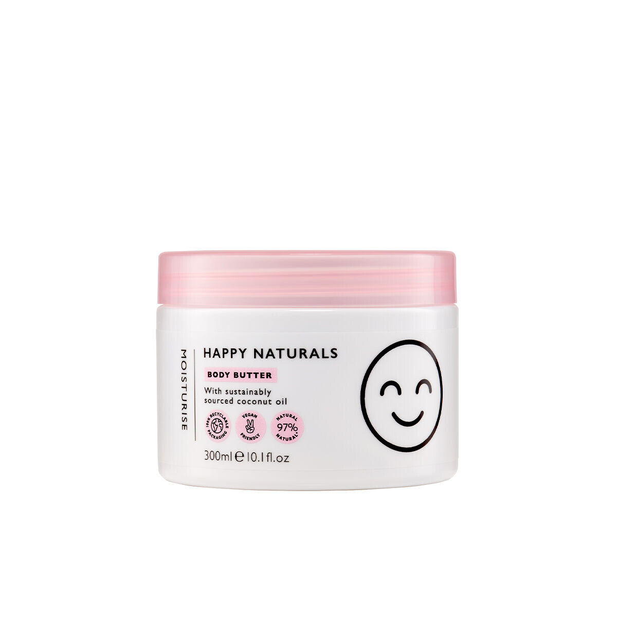 

Масло для тела Happy Naturals Butter Moisturising, 300 мл