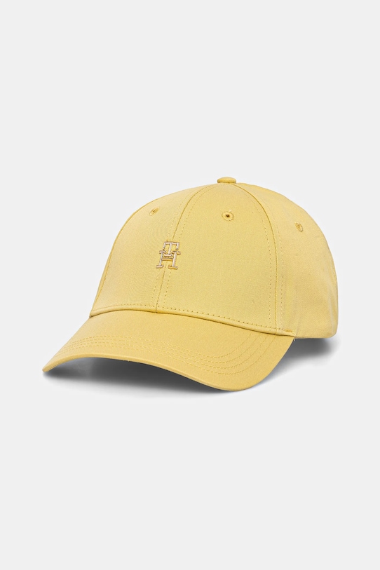 

Хлопковая кепка с козырьком Tommy Hilfiger, желтый