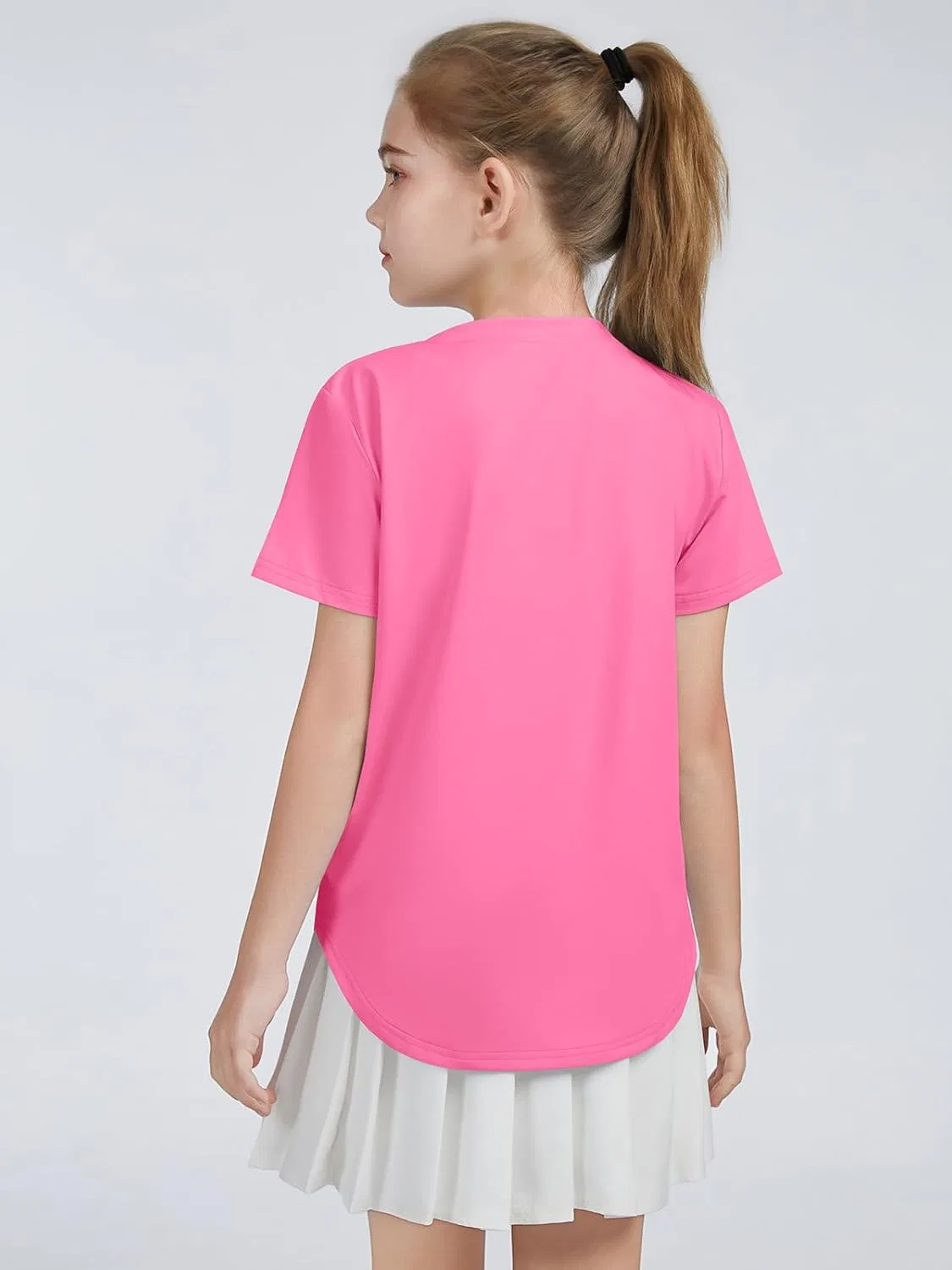 Футболка активная детская Humordream, Hot Pink — фото 3