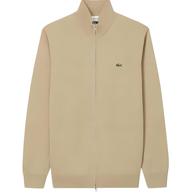 

LACOSTE Кардиган на молнии с логотипом, Milk Coffee