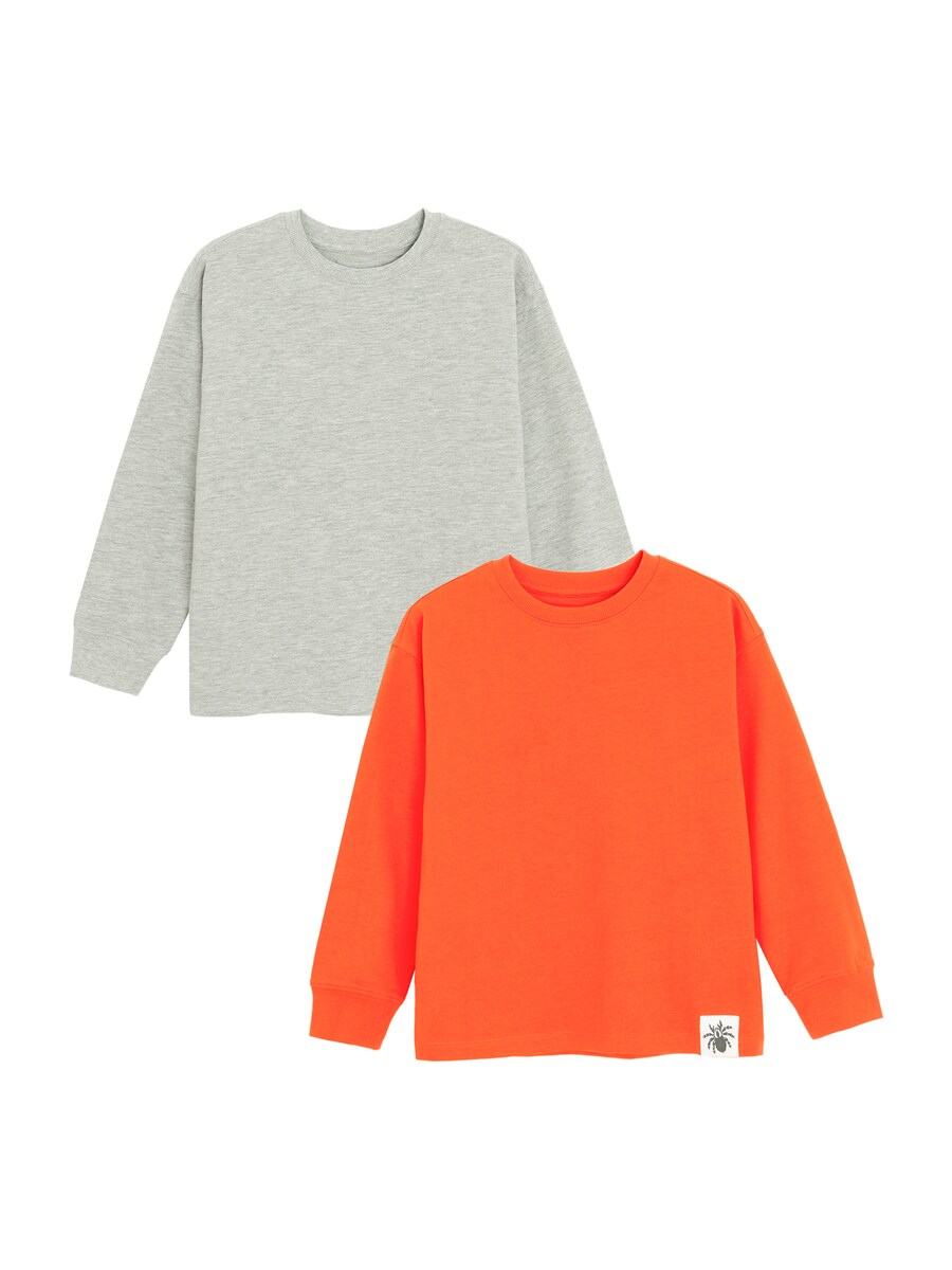 

Толстовка Cool Club, серый/оранжевый