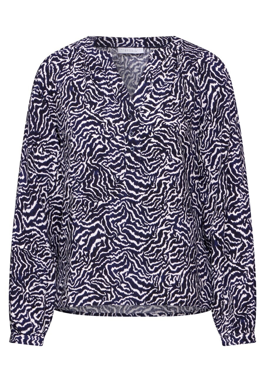 

Блузка Street One Studio Blouse, ночной синий