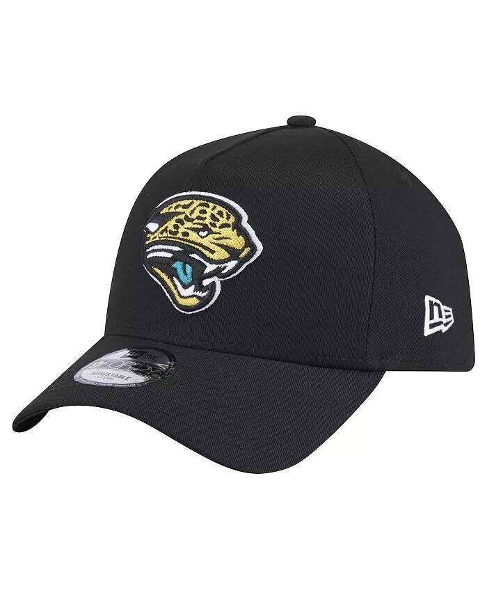 

Мужская черная бейсболка Jacksonville Jaguars Throwback Logo Standard A-Frame 9FORTY Adjustable New Era