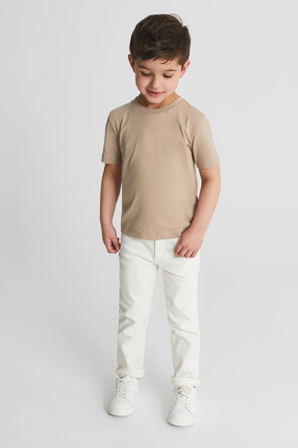 

Футболка Bless с круглым вырезом Reiss, серый